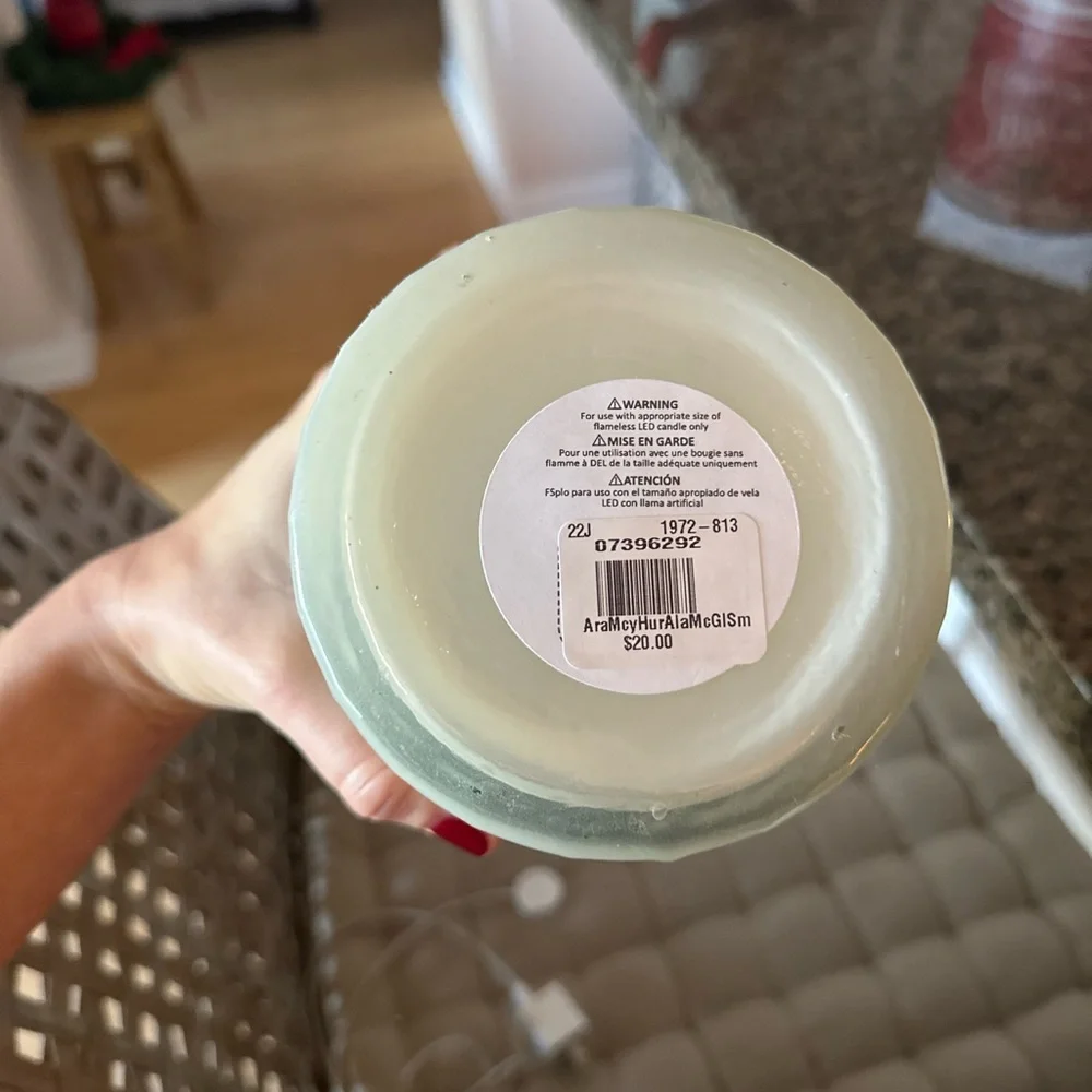 West Elm Aria Mercury Hurricane Candle Holder NWT